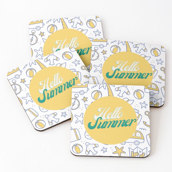 Item preview, Hello Summer designed and sold by HeadToeShop.