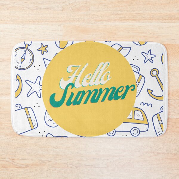 Item preview, Hello Summer designed and sold by HeadToeShop.