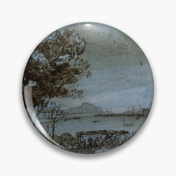 Item preview, Coast scene with a battle on a bridge by Claude Lorrain designed and sold by Vintage Designs +.