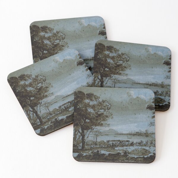 Item preview, Coast scene with a battle on a bridge by Claude Lorrain designed and sold by Vintage Designs +.