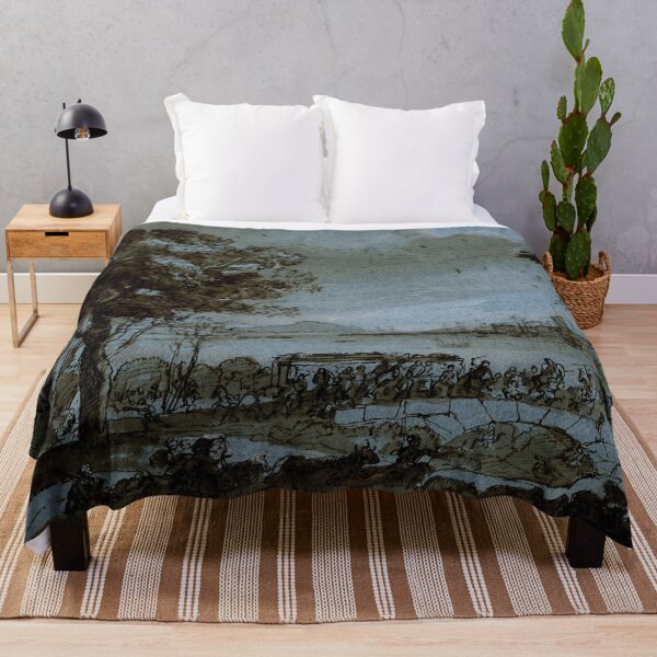 Item preview, Coast scene with a battle on a bridge by Claude Lorrain designed and sold by Vintage Designs +.