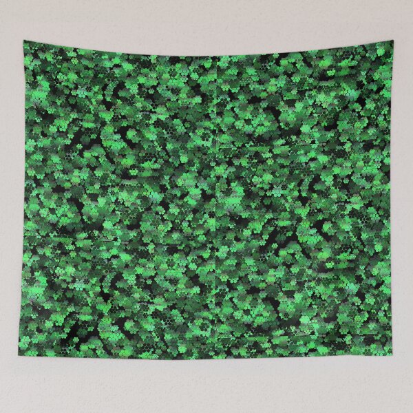 Item preview, Emerald Green Cells Pattern designed and sold by 9N20.