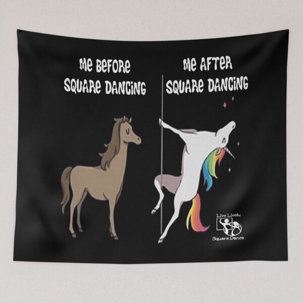 Item preview, Me Unicorn designed and sold by Square Dancing Gifts & Merchandise.