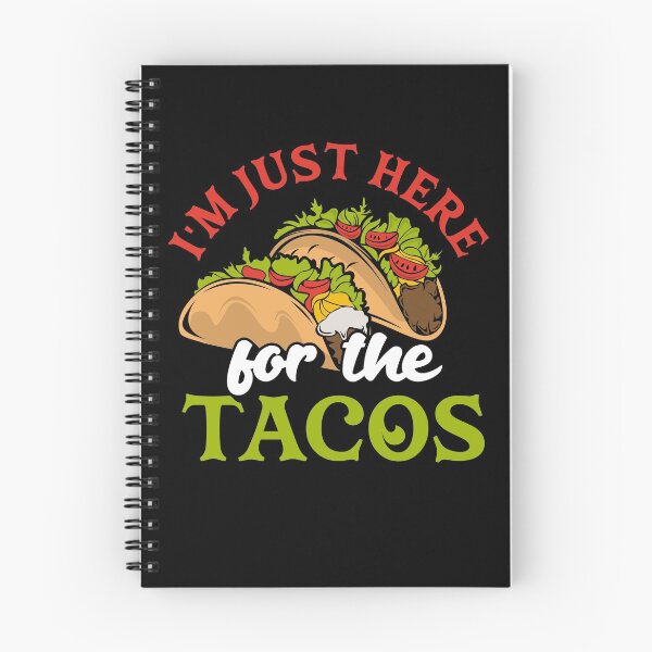 Item preview, I'm Just Here For The Tacos Shell Mexican Food Enchilada Pun designed and sold by ShopTheStyle.