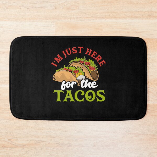 Item preview, I'm Just Here For The Tacos Shell Mexican Food Enchilada Pun designed and sold by ShopTheStyle.