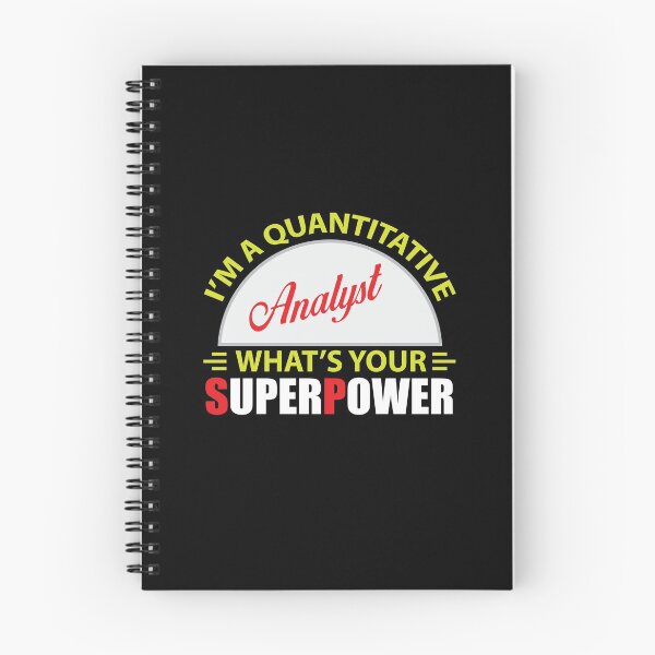 Item preview, I'm Quantitative Analyst What's Your Superpower - Funny Data Analysts Typography designed and sold by Silver Medal.