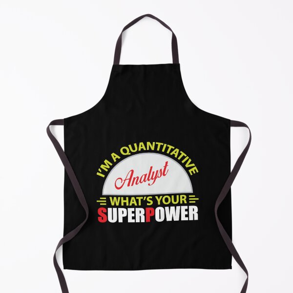 Item preview, I'm Quantitative Analyst What's Your Superpower - Funny Data Analysts Typography designed and sold by Silver Medal.