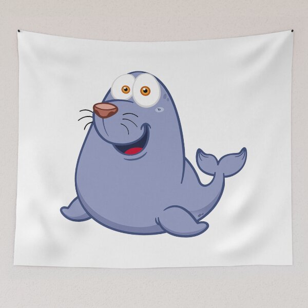 Item preview, Cute Seal designed and sold by Cartoon-animals.