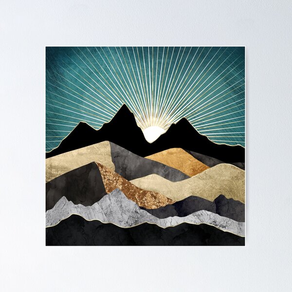 Item preview, Metallic Daybreak designed and sold by spacefrogdesign.