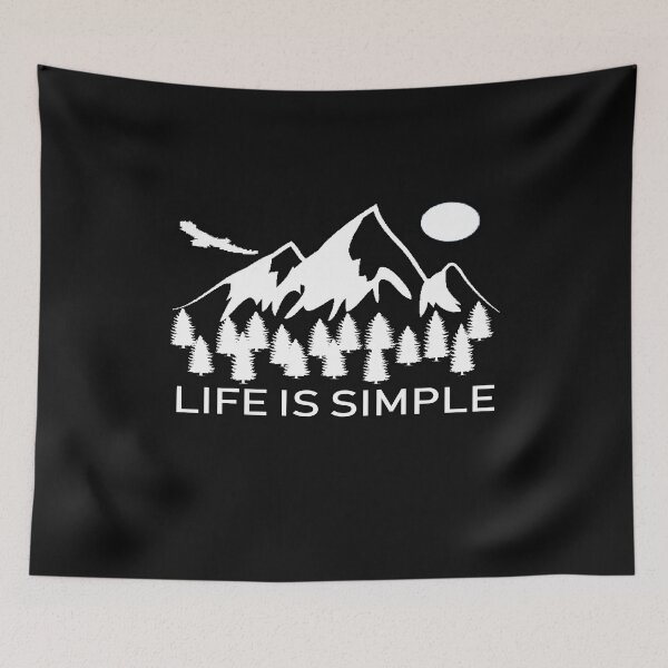 Item preview, Life Is Simple designed and sold by NewPrint.