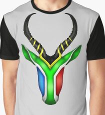 South African Springbok Graphic T-Shirt
