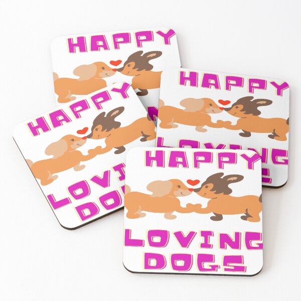 Item preview, Happy loving dogs designed and sold by Leuxix.