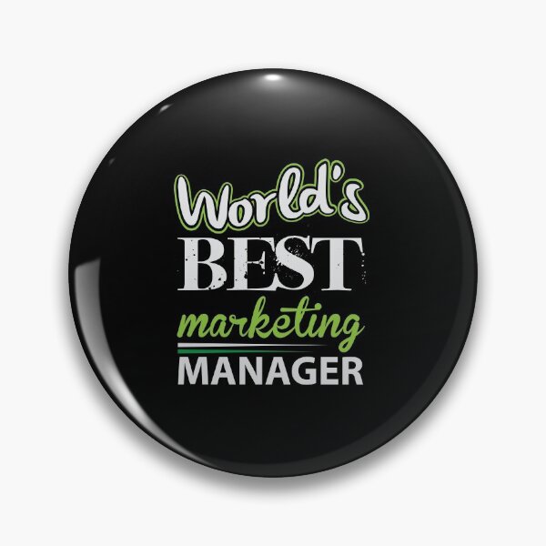 Item preview, World's Best Marketing Manager designed and sold by Silver Medal.