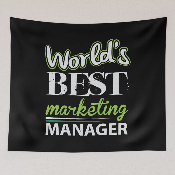 Item preview, World's Best Marketing Manager designed and sold by Silver Medal.