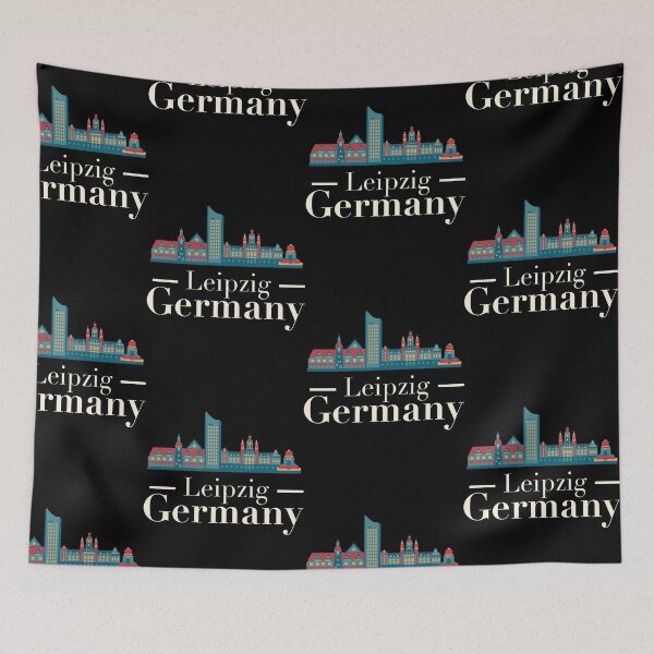 Item preview, leipzig skyline designed and sold by pirminio.