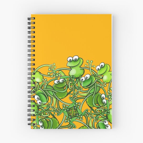 Item preview, Funny green frogs smiling while performing a choreography designed and sold by Zoo-co.