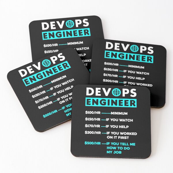 Item preview, DevOps Engineer Cloud Computing Hourly Rate Funny designed and sold by ShopTheStyle.