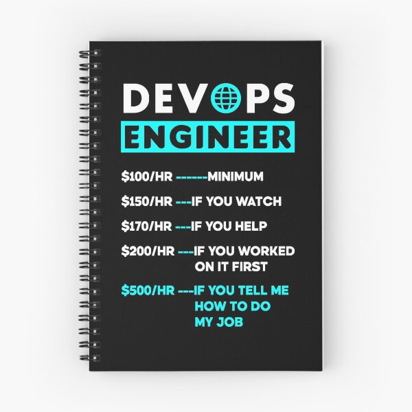 Item preview, DevOps Engineer Cloud Computing Hourly Rate Funny designed and sold by ShopTheStyle.