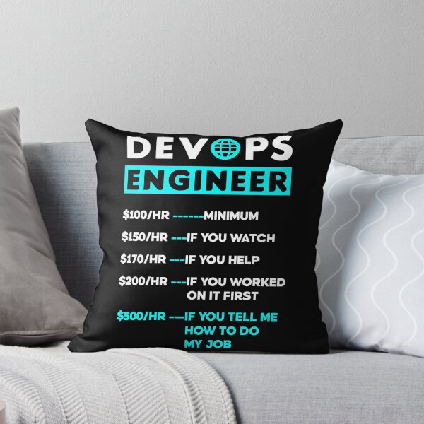Item preview, DevOps Engineer Cloud Computing Hourly Rate Funny designed and sold by ShopTheStyle.