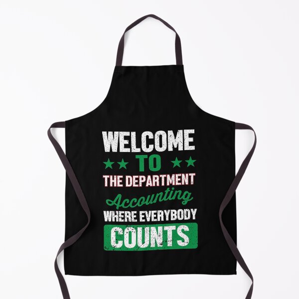 Item preview, Welcome To The Department Accounting Where Everybody Counts designed and sold by Silver Medal.