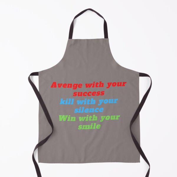 Item preview, Revenge with your success, Kill with your silence, Win with your smile designed and sold by Marouane21.