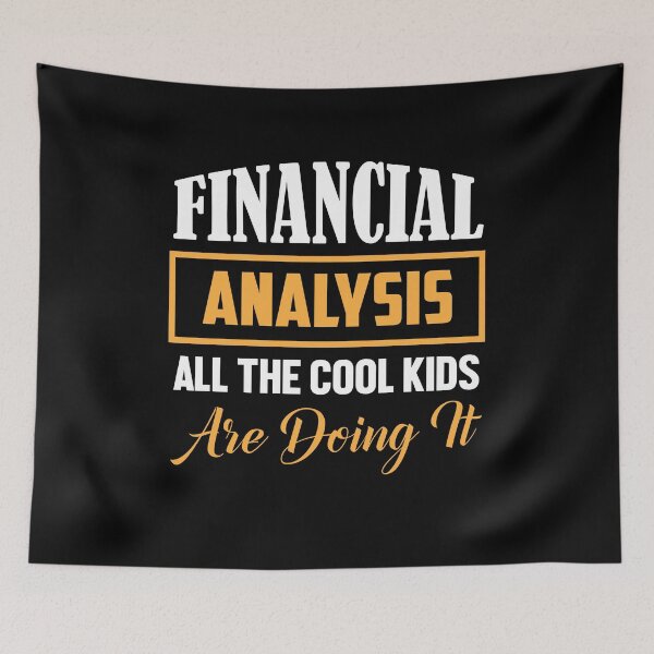Item preview, Financial Analysis All The Cool Kids Are Doing It designed and sold by Silver Medal.