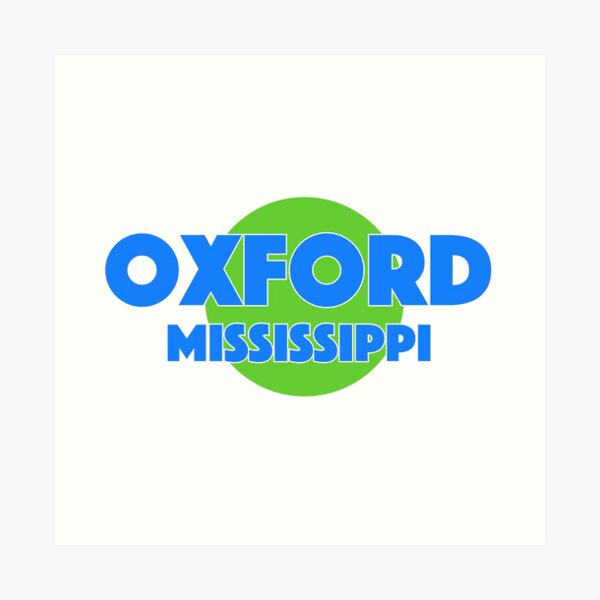 Oxford Ms Art Prints | Redbubble