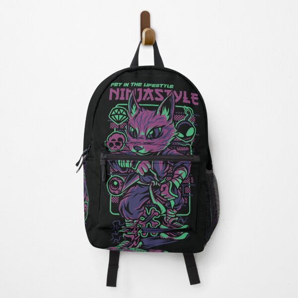 Item preview, Ninja Style Savannah Cat Illustration designed and sold by Peekonet.