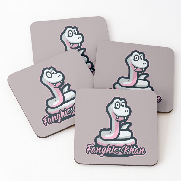 Item preview, Fanghis khan cartoon snake design designed and sold by Nathan256.