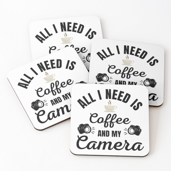 Item preview, All I Need Is Coffee And My Camera designed and sold by Peishan02.
