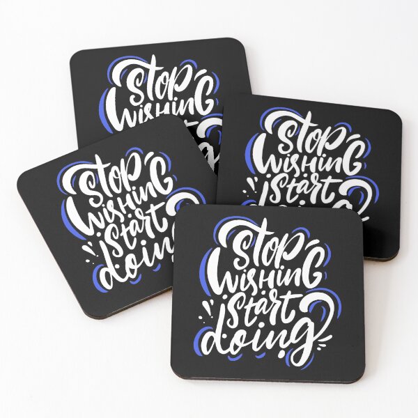 Item preview, Stop wishing start doing, Motivation quotes designed and sold by Hoahip.