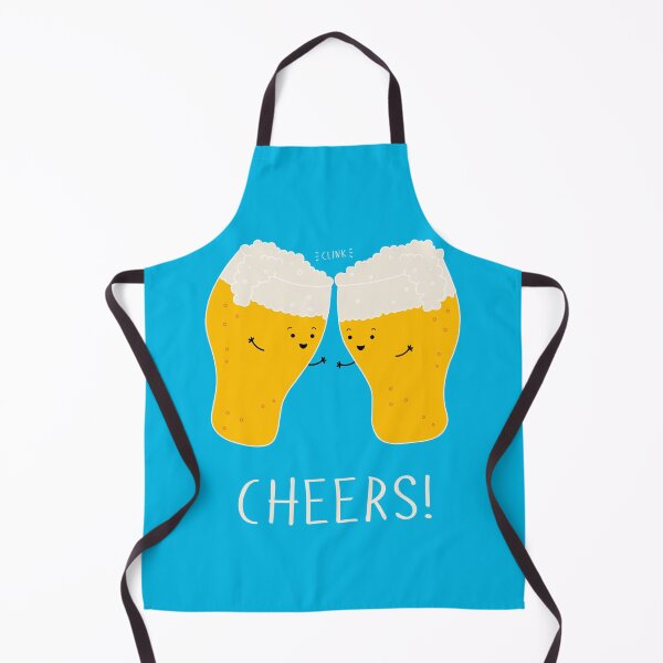 Item preview, Beer Glass Cheers Cartoon designed and sold by Billi French Illustrations.