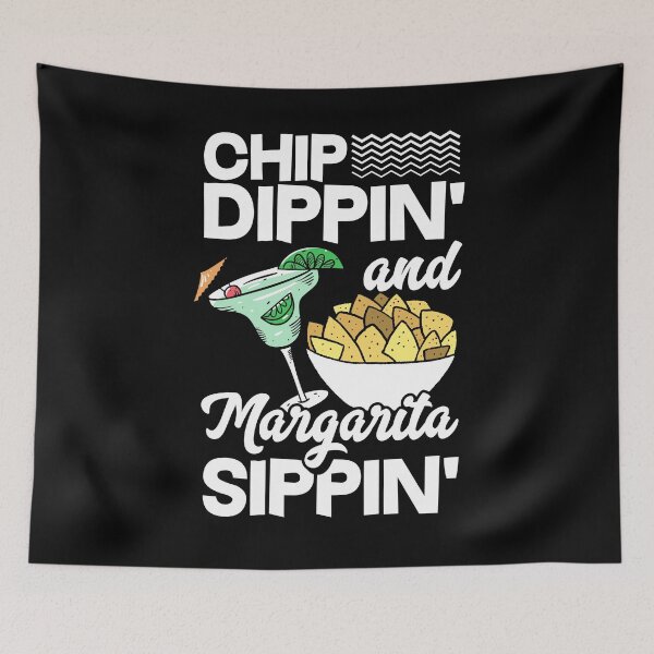 Item preview, Chip Dippin Margarita Sippin Tortilla Chips Cinco de Mayo designed and sold by ShopTheStyle.