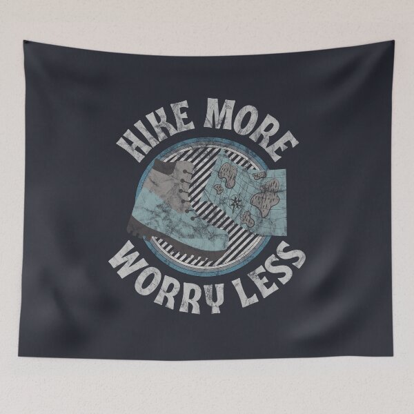 Item preview, Hike More Worry Less - Lakeland Fells - Hiking designed and sold by WildBerryArt.