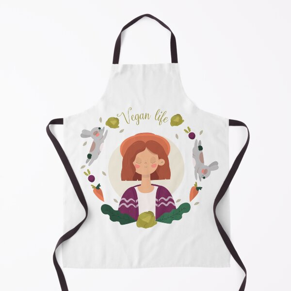 Item preview, Vegan life woman and animal designed and sold by Olga-Bakushkina.