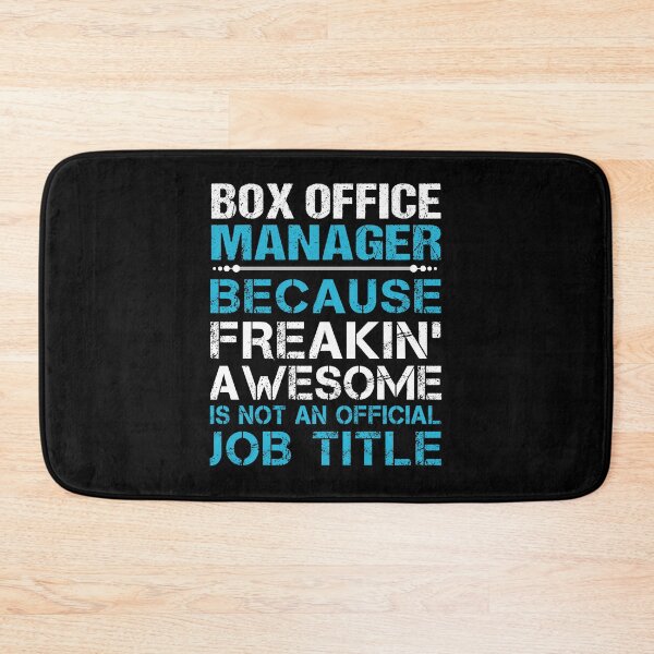 Item preview, Box Office Manager T Shirt - Freaking Awesome Gift Item Tee designed and sold by ccombercor.