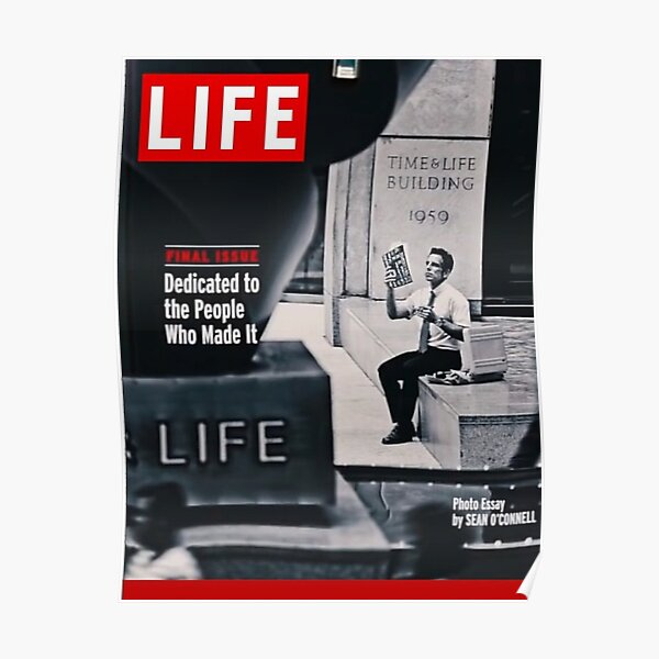 Walter Mitty LIFE Cover Poster