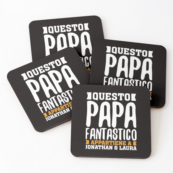 Item preview, Questo Papa Fantastico Appa Appartiene A Jonathan And Laura designed and sold by verdecuddly.