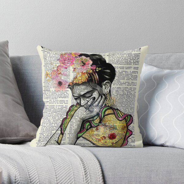 frida kahlo peinture Coussin