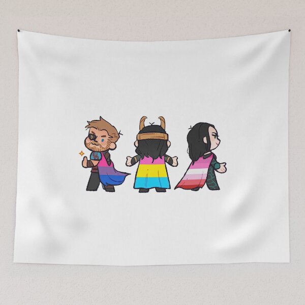 Artikelvorschau, Chibi TV-Serie Bisexuell LGBT Happy Pride Month entworfen und verkauft von Guylyntrinity.