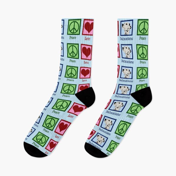 Item preview, Peace Love Dalmatians designed and sold by Epic Love Designs.