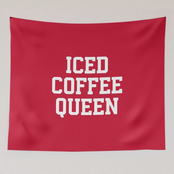 Item preview, Iced Coffee Queen For Coffee Lover #2 designed and sold by SalahBlt.