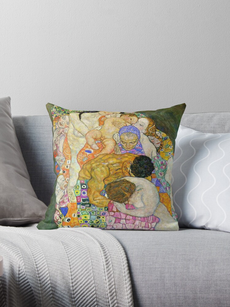 Klimt pillows outlet