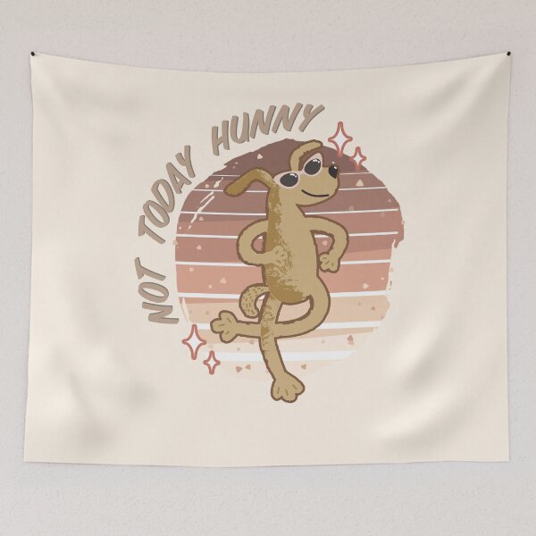 Item preview, NOT TODAY HUNNY Dog Wearing Sunglasses designed and sold by sunnyxvibesss.