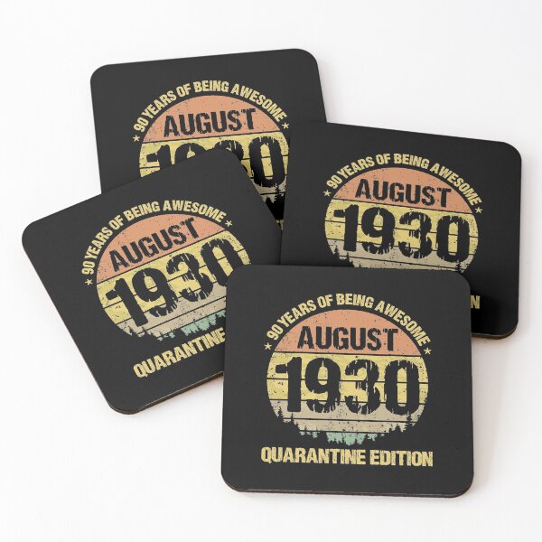 Item preview, 90 Years Being Awesome August 1930 Quarantine Edition designed and sold by cattontawn.
