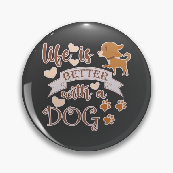 Item preview, La vida es mejor con un perro designed and sold by CutieBlue.