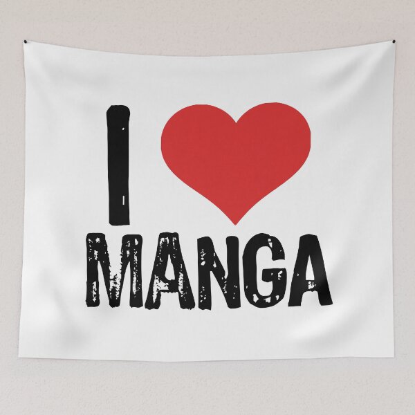 Item preview, I Love Manga designed and sold by The "I Love Everything" Shop.