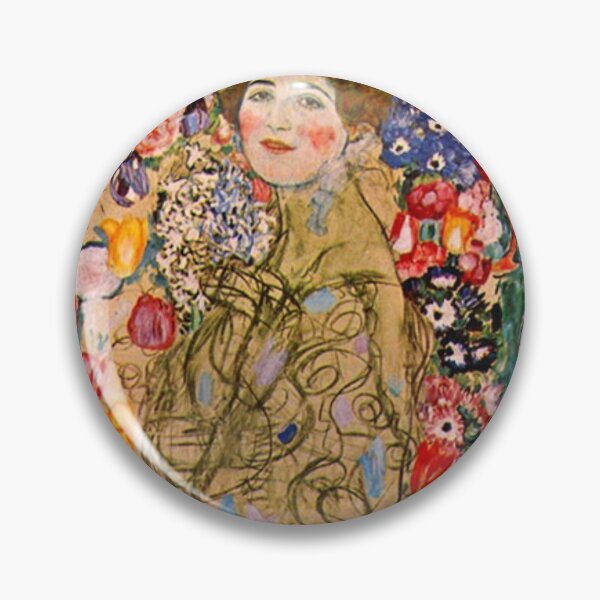 Item preview, Gustav Klimt - portrait of maria munk designed and sold by Vivanne-art.