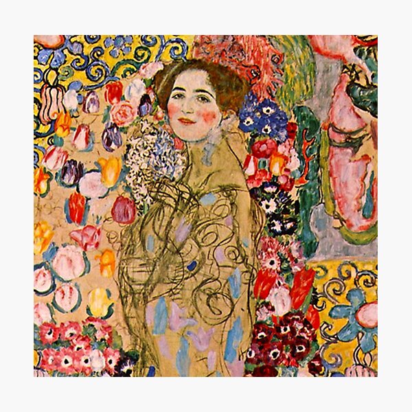 Item preview, Gustav Klimt - portrait de Maria Munk designed and sold by Vivanne-art.