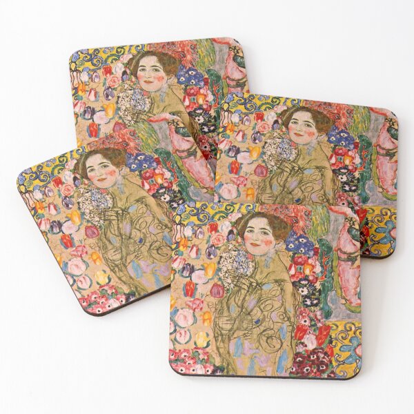 Item preview, Gustav Klimt - portrait of maria munk designed and sold by Vivanne-art.